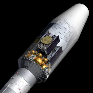 Soyuz Fregat upper stage, Galileo payload and fairing