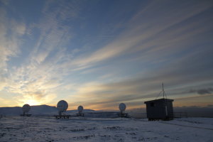 Medium-Earth Orbit Local User Terminal (MEOLUT) on Svalbard