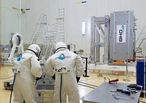 Satellite fueled in S3B payload preparation facility