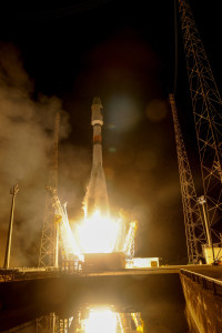 Galileo Soyuz VS12 liftoff