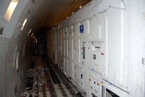 Galileos inside aircraft