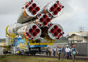 Soyuz VS13 transfer