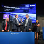 Signing the contract to build another 8 Galileo satellites 