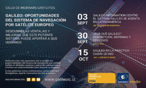Chile’s Galileo Information Centre launches a series of webinars to introduce Galileo in Latin America
