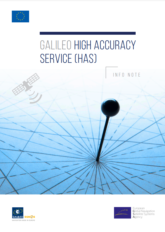 Galileo High Accuracy Service (HAS) - Info Note